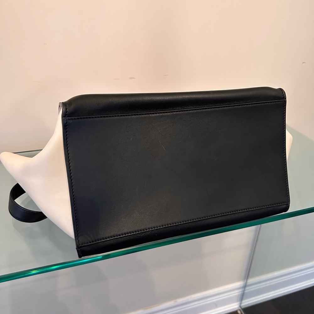 Celine Tricolor Leather Medium Trapeze Bag - Picture 9 of 15